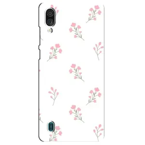 Чохол з принтом «Рожеві квіти» для ZTE Blade A51 Lite