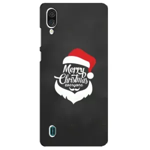 Рождественские Чехлы для ZTE Blade A51 Lite (VPrint) (Санта Крисмас)