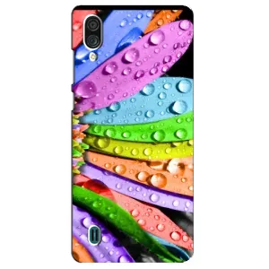 Чехлы (ART) Цветы на ZTE Blade A51 Lite (VPrint) (Семиквітка)