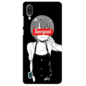 Чехол с принтом «Senpai» для ZTE Blade A51 Lite