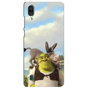 Чохол з мультфільмом Шрек на ZTE Blade A51 Lite (Шрек та Осел)