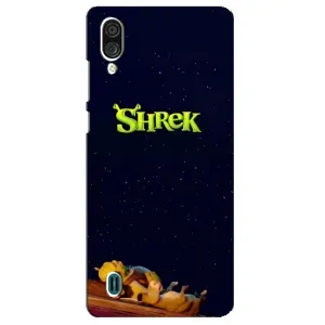 Чохол з мультфільмом Шрек на ZTE Blade A51 Lite (Відпочиваючий Шрек)