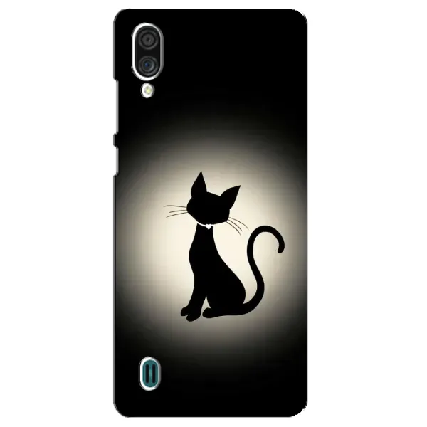 Чехол с принтом «Силуэт котика» для ZTE Blade A51 Lite Чехол с принтом «Силуэт котика» для ZTE Blade A51 Lite