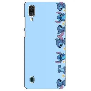 Чохол з принтом Стіч на ZTE Blade A51 Lite (Стіч фон)