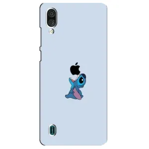 Чохол з принтом Стіч на ZTE Blade A51 Lite (Stitch apple)