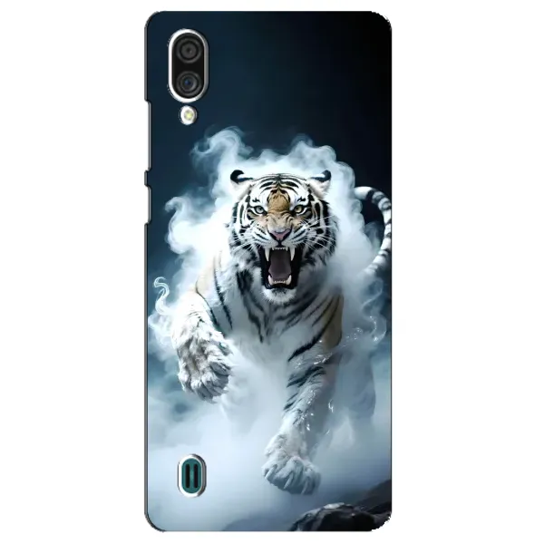 Чохол з принтом «Білий тигр у диму» для ZTE Blade A51 Lite