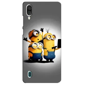 Чехол с принтом «Три миньона» для ZTE Blade A51 Lite