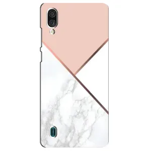 Мраморний чехол на ZTE Blade A51 Lite (VPrint) (Тройний мрамор)