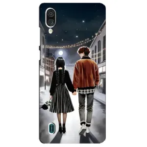 Чохол з дизайном Венздей 2 на ZTE Blade A51 Lite (Венздей та Тайлер)