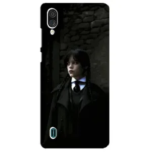 Чохол з дизайном Венздей 2 на ZTE Blade A51 Lite (Темний стиль Венздей)