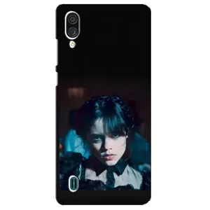 Чохли Венсдей на ZTE Blade A51 Lite Уенсдей (AlphaPrint) (погляд Венздей)