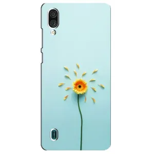 Чохли з квітами для ZTE Blade A51 Lite (VPrint) (Жовта квітка)