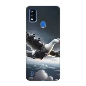 Чохол з мемом Тралалело тралала на ZTE Blade A51 (Бомбардіні гусіні)