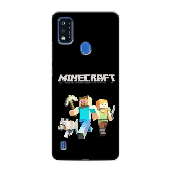 Чохол з принтом «герої Minecraft» для ZTE Blade A51 Чохол з принтом «герої Minecraft» для ZTE Blade A51
