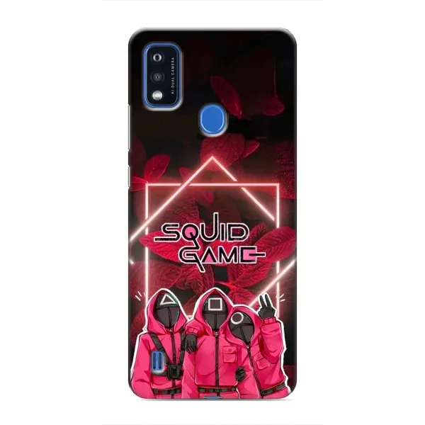 Чехол с принтом «Охранники Игра кальмара» для ZTE Blade A51 Чехол с принтом «Охранники Игра кальмара» для ZTE Blade A51
