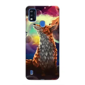 Чехол с принтом «Лисица в космосе» для ZTE Blade A51
