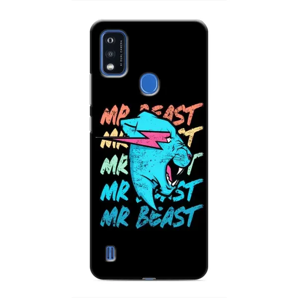 Чохол з принтом «logo Mr beast» для ZTE Blade A51