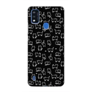 Чехол с принтом «Меленькие котики» для ZTE Blade A51