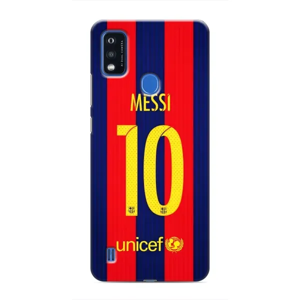 Чохол з принтом «Messi Barca 10» для ZTE Blade A51