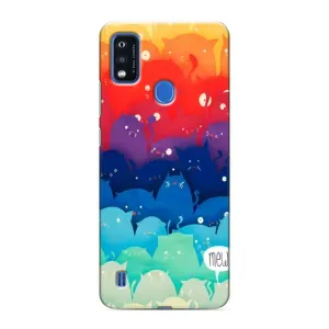 Чохол з принтом «Mew» для ZTE Blade A51