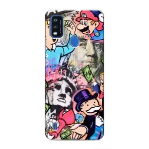 Чехол с принтом «Monopoly man» для ZTE Blade A51