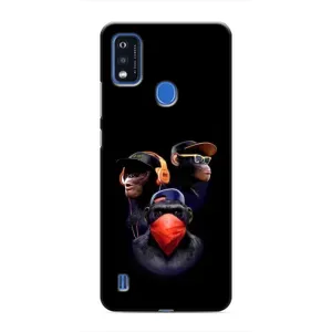 Чохол з принтом «Три мавпи» для ZTE Blade A51