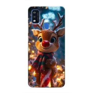 Чохол з принтом «Олень з шарфом» для ZTE Blade A51