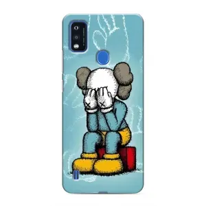 Чехол с принтом «Плач Bearbrick» для ZTE Blade A51