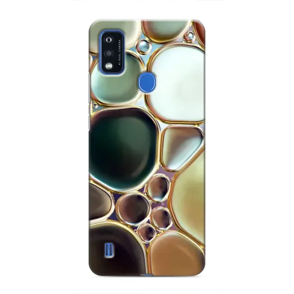 Чехол с принтом «Радужный Мрамор» для ZTE Blade A51