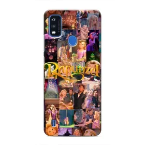 Чехол Рапунцель для ZTE Blade A51 (Коллаж Рапунцель)