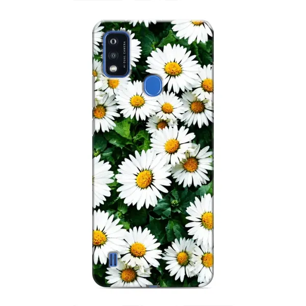 Чехол с принтом «Ромашки» для ZTE Blade A51 Чехол с принтом «Ромашки» для ZTE Blade A51
