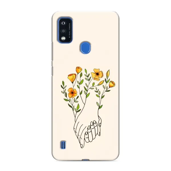 Чехол с принтом «Руки любви» для ZTE Blade A51