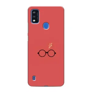 Чохол з принтом «шрам та окуляри» для ZTE Blade A51