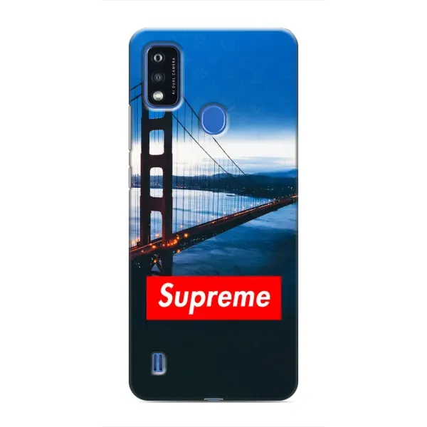 Чехол с принтом «Стиль Supreme» для ZTE Blade A51