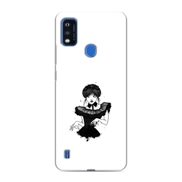Чехол с принтом «танец Уэнздей» для ZTE Blade A51