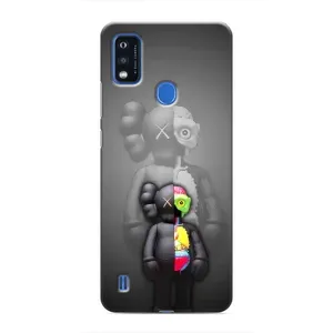 Чехол с принтом «Тело Bearbrick» для ZTE Blade A51
