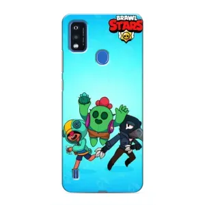 Чехол с принтом «Трио героев» для ZTE Blade A51