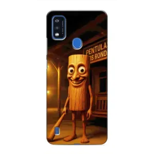 Чохол з мемом Тралалело тралала на ZTE Blade A51 (Тунг тунг сахур)