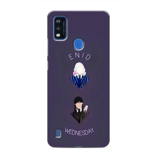 Чехол с принтом «Уэнздей и подруга» для ZTE Blade A51