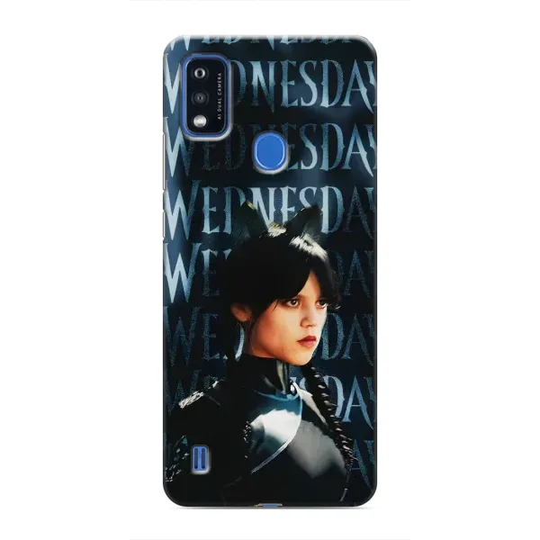 Чехол с принтом «Уэнздей кошка» для ZTE Blade A51