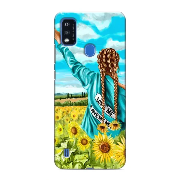Чохол з принтом «Україночка» для ZTE Blade A51 Чохол з принтом «Україночка» для ZTE Blade A51