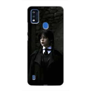Чехол с дизайном Венздей 2 на ZTE Blade A51 (Темный стиль Уэнздей)