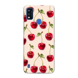 Чохол з принтом «Черешня» для ZTE Blade A51