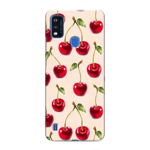 Чохол з принтом «Черешня» для ZTE Blade A51