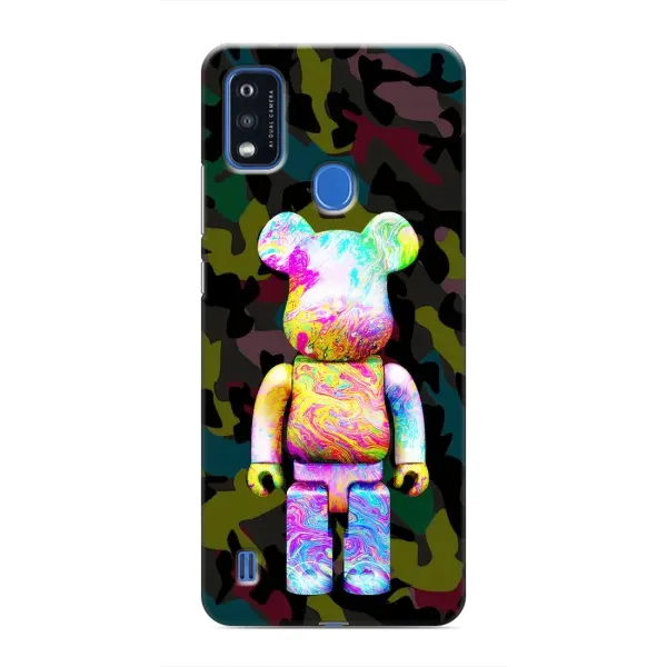 Чехол с принтом «Яркий Bearbrick» для ZTE Blade A51