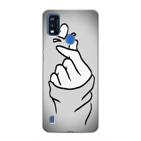 Чехол с принтом «Значок Love» для ZTE Blade A51