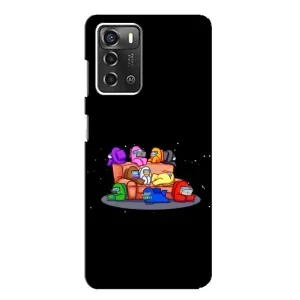 Чохол з принтом «Амонг-ас» для ZTE Blade A52