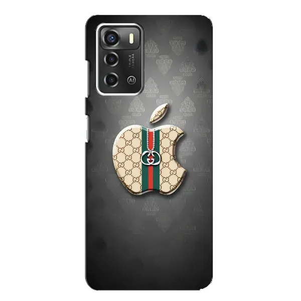 Чехол с принтом «Apple gucci» для ZTE Blade A52