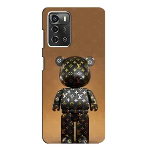 Чохли для ZTE Blade A52 - Bearbrick Louis Vuitton (PREMIUMPrint)