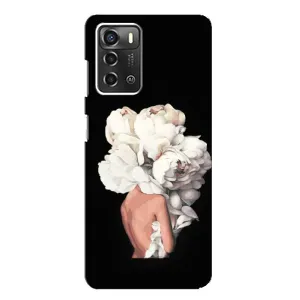 Чехлы (ART) Цветы на ZTE Blade A52 (VPrint)